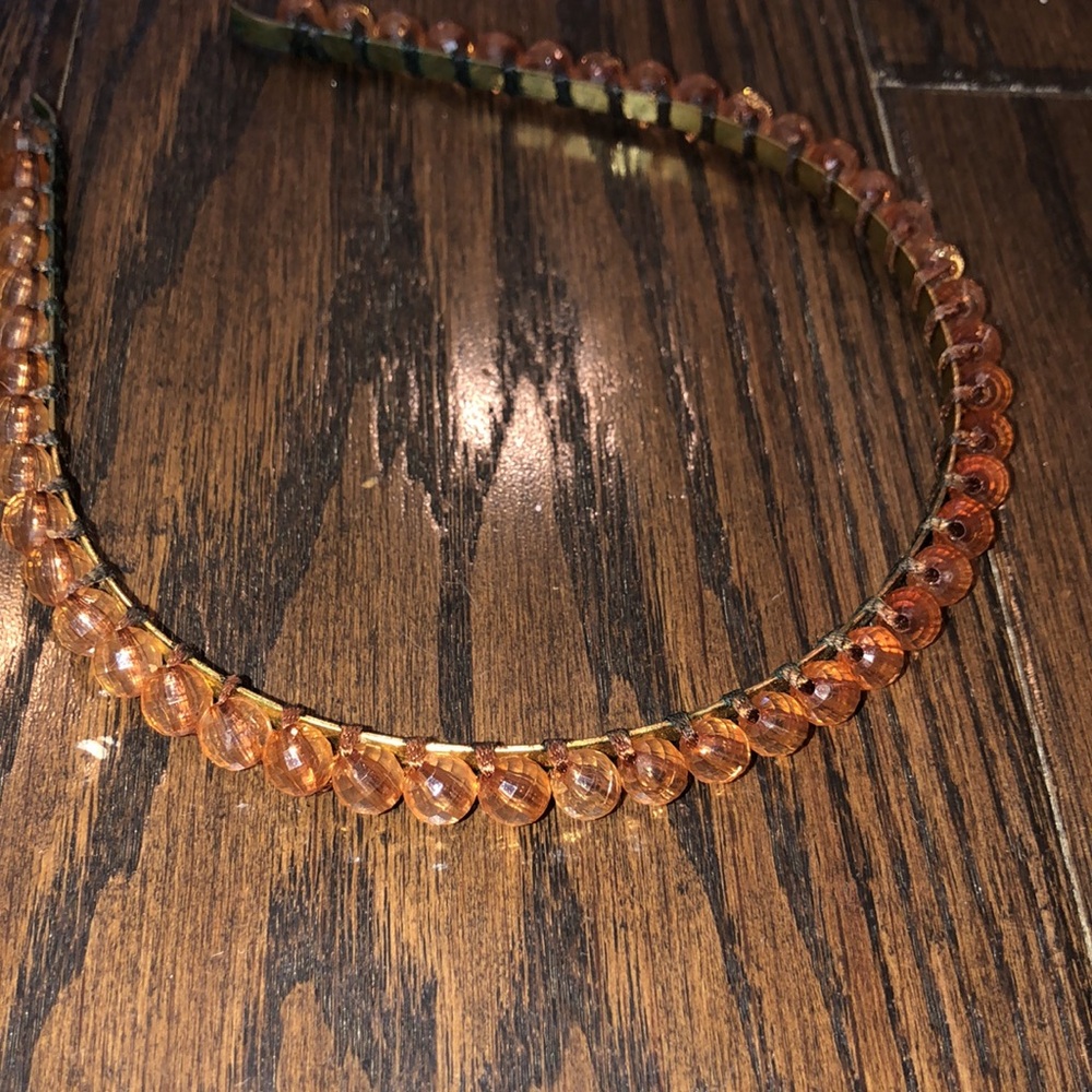 Vintage beaded headband